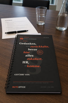MUTE OFFICE — Meeting-Szene — Gedanken, die ich zurückhalte, bevor hier alles eskaliert. HR, ich komme — Vorschau 7