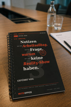 MUTE OFFICE — Meeting-Szene — Notizen aus dem Arbeitsalltag. Und die Frage, warum wir noch keine Reality-Show haben — Vorschau 7