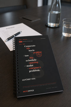 MUTE OFFICE — Meeting-Szene — Corporate life hack: if the problem is too big, schedule a meeting — Vorschau 7