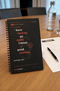 MUTE OFFICE — Meeting-Szene — And here we fucking go again. I mean — good morning — Vorschau 7