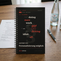 MUTE OFFICE — Meeting-Szene — If you're doing more work than you're paid for · Personalisiertes Geschenk — Vorschau 3