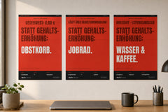 MUTE OFFICE — Homeoffice-Szene 1 — Meine tollen Work-Benefits (3er-Set) — Vorschau 1