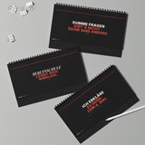 Ausbilder Daily Geduld · Flip-Sign Tischkalender